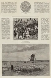 Wizyta artysty na polach bitewnych Crecy i Agincourt